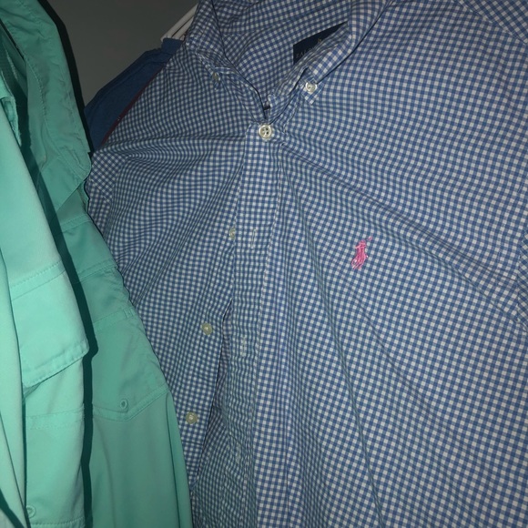 Large polo button down - Picture 2 of 2